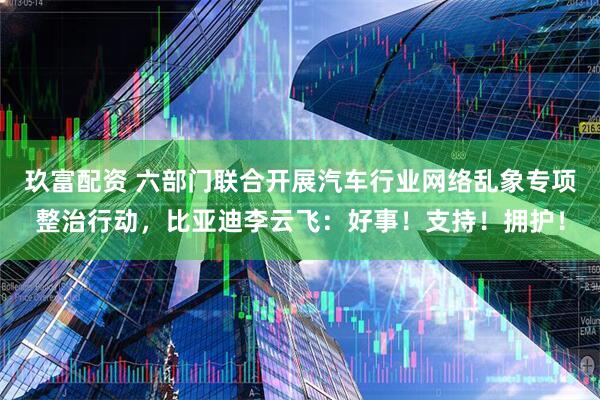 玖富配资 六部门联合开展汽车行业网络乱象专项整治行动，比亚迪李云飞：好事！支持！拥护！